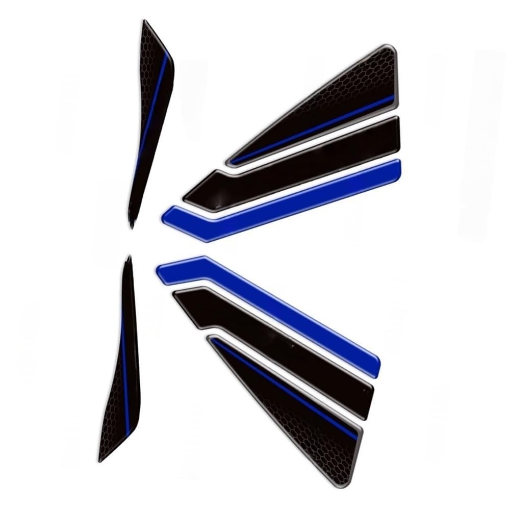 Azsul Color1 3D Motorcycle Fuel Tank Sticker Fairing Decals For Mt07 For Mt-07 For Mt 07 2021-2024 2023 2022
