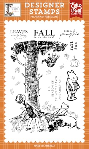 Echo Park Paper Winnie The Pooh Autumn: Crunchy Leaves and Crisp Air Stamp Set, Multi