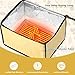 Bread Proofing Box with 50-130℉ Temp Control & 24H Timer, Folding Proofing Box for Sourdough Pizza Yogurt Rice Wine Fermentation, Space-Saving Sourdough Starter Warmer 15.7