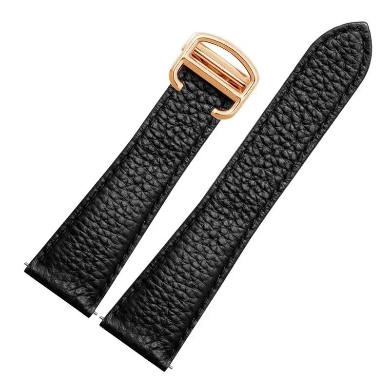 Bracelet cuir pour Cartier Tank remplacer un bracelet usé 22mm