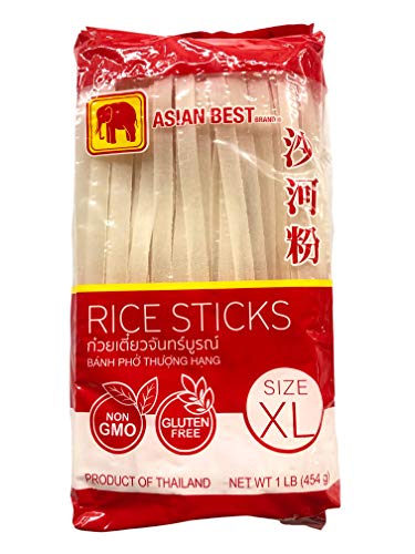 Listado y reviews de Tipo de arroz para sushi disponible en línea. 33 Asian Best - Palitos de arroz premium para almohadilla tradicional tailandesa Banh Pho Thoung Hang Chantaburi