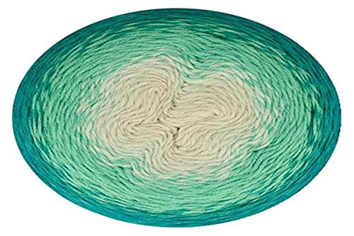 Scheepjes - Scheepjes Whirligig 205 Teal to Ombré Yarn Cake - 1 Piece