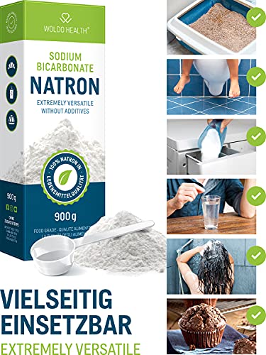 Natriumbicarbonaat 900g - hersluitbaar zakje - natriumbicarbonaatpoeder van levensmiddelenkwaliteit - Afbeelding 4