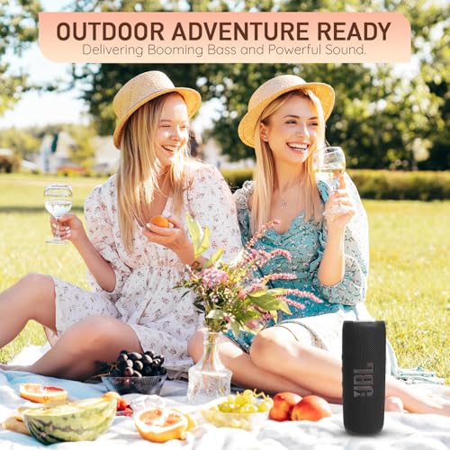 Image of JBL Flip 6 Portable Bluetooth Wireless Speaker, IP67 Waterproof and Dustproof Built-in Battery - Teal - Boomph's Comprehensive Ultimate Performance Cloth Solution for Your On-The-Go Sound Experience