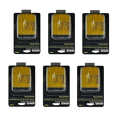(New Part) 5205002 (6) New Genuine OEM Kohler Part Oil Filter 52 050 02-S1 52 050 02-S + All Other Models in Description