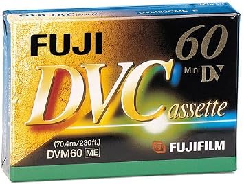 Fuji DVM60 Video Camera Tapes