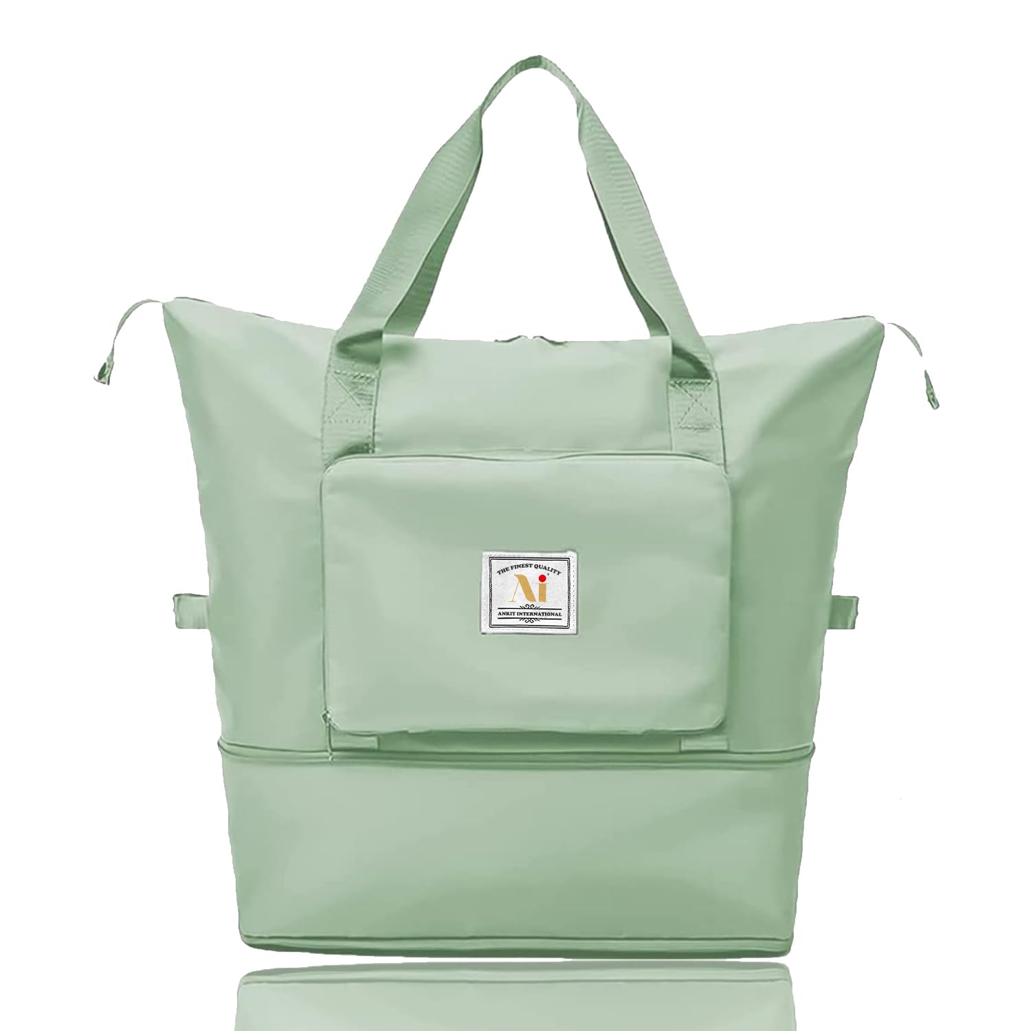 Foldable Duffle Bag Large Capacity Expendable Oxford Fabric Waterproof Lightweight Shoulder Bags | Sports Tote Gym Bag | Luggage Bags for Travelling (Color May Very, As Per Stock)-image-14