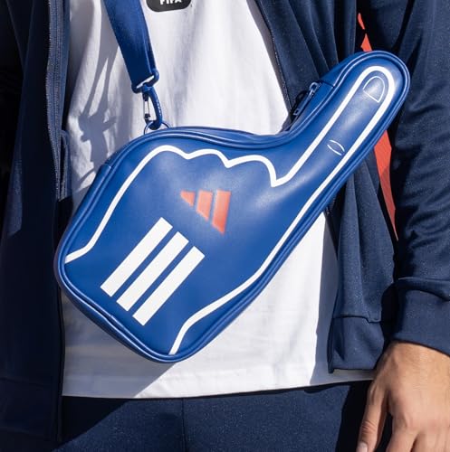 Image of adidas Soccer Fan Bag - Foam Finger Shaped Crossbody, 4L