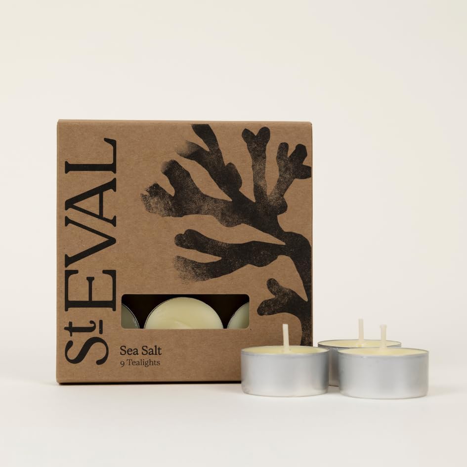 St EvalScented Tea Lights (Sea Salt)