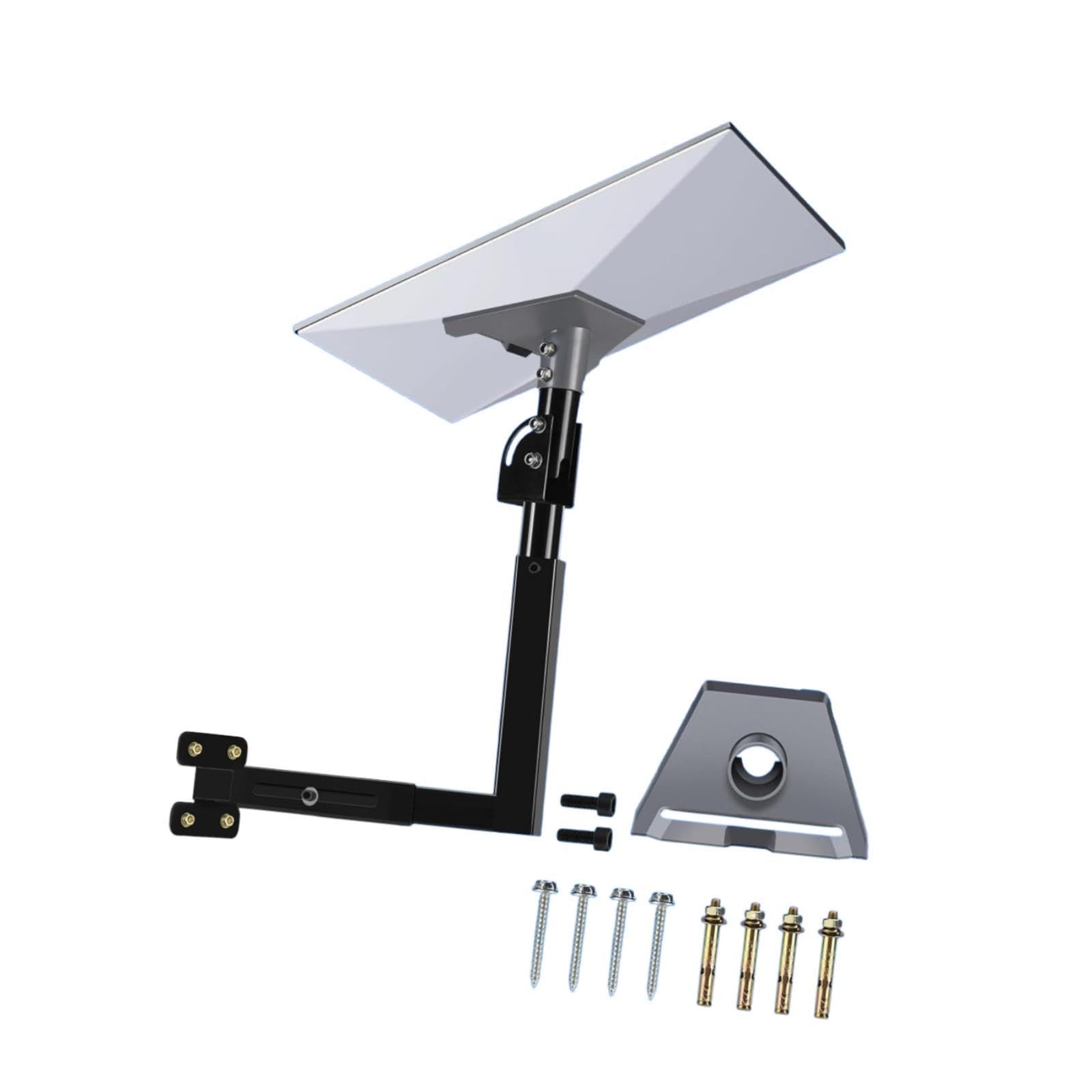 Kit di Montaggio a Parete per Ricevitore di, con Viti, Professionale, Robusto, con Braccio telescopico, Supporti a Parete Regolabili per