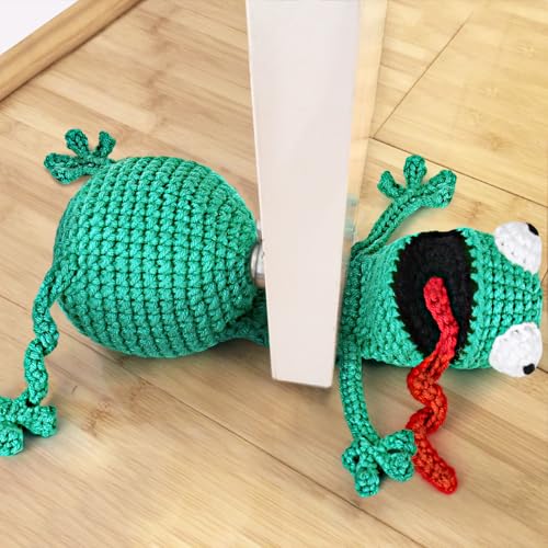 Image of Crochetta Crochet Kit for Beginners, Crochet Starter Kit w Step-by-Step Video Tutorials, Beginner Crochet Kit for Adults Kids Women Men Complete Kit Included (Crochet Door Stop)