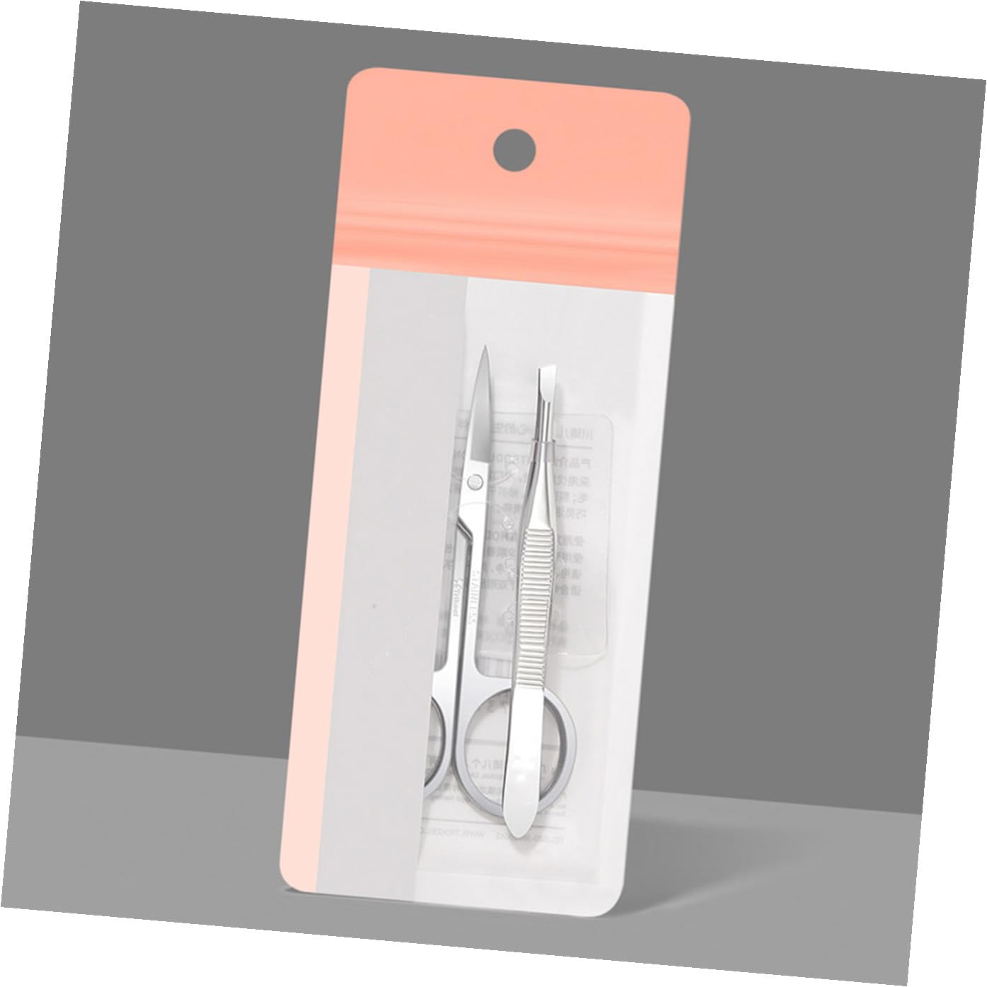 POPETPOP 4sets Strumenti Per Sopracciglia Acciaio Inossidabile Pinzetta e Forbice Per Rifinitura Sopracciglia Accessori Professionali Per Bellezza e Trucco