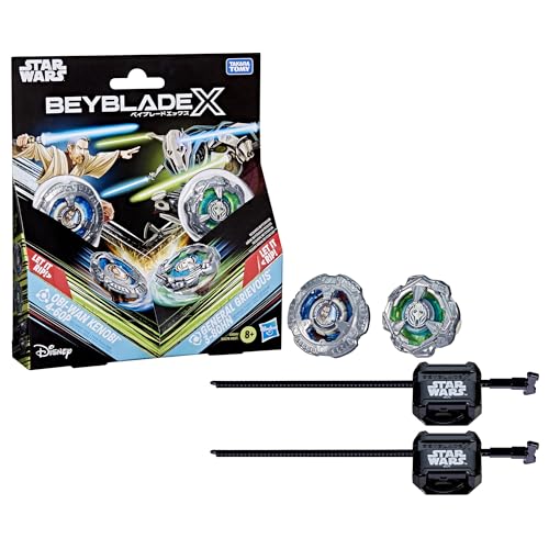 Hasbro Beyblade X und Star Wars Collab, Obi-Wan Kenobi 4-60P vs. General Grievous 3-80HN