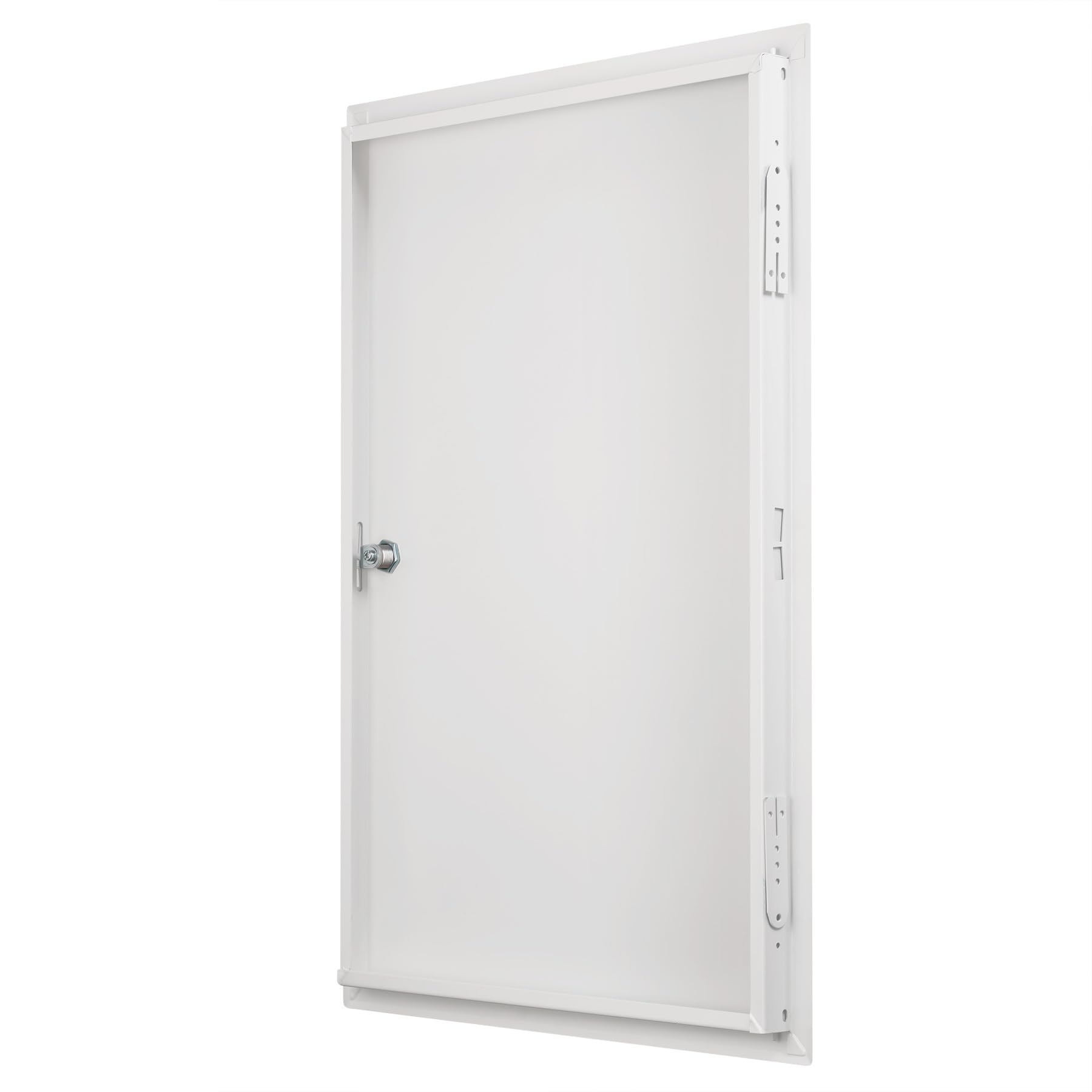 Revisionsklappe 40x60 cm Stahl - 1 mm starke Ausführung mit Schließzylinder - weiß - MW multi werkzeug