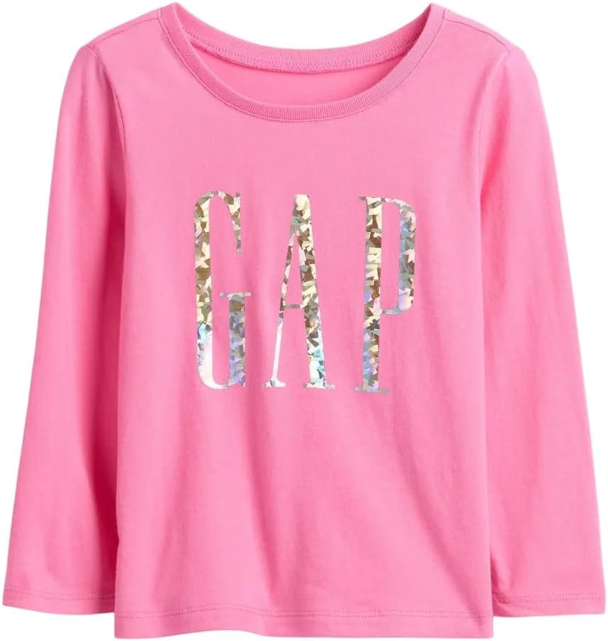 Gap Baby Girls' Long Sleeve Logo Tee T-Shirt