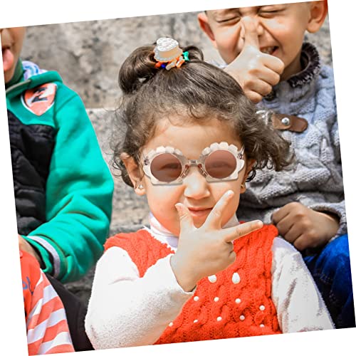 2Pairs Sunglasses Funny Shell Design UV Protection for Travel Tea Comfortable Eyewear for Outdoor Activities and Parties Boys2