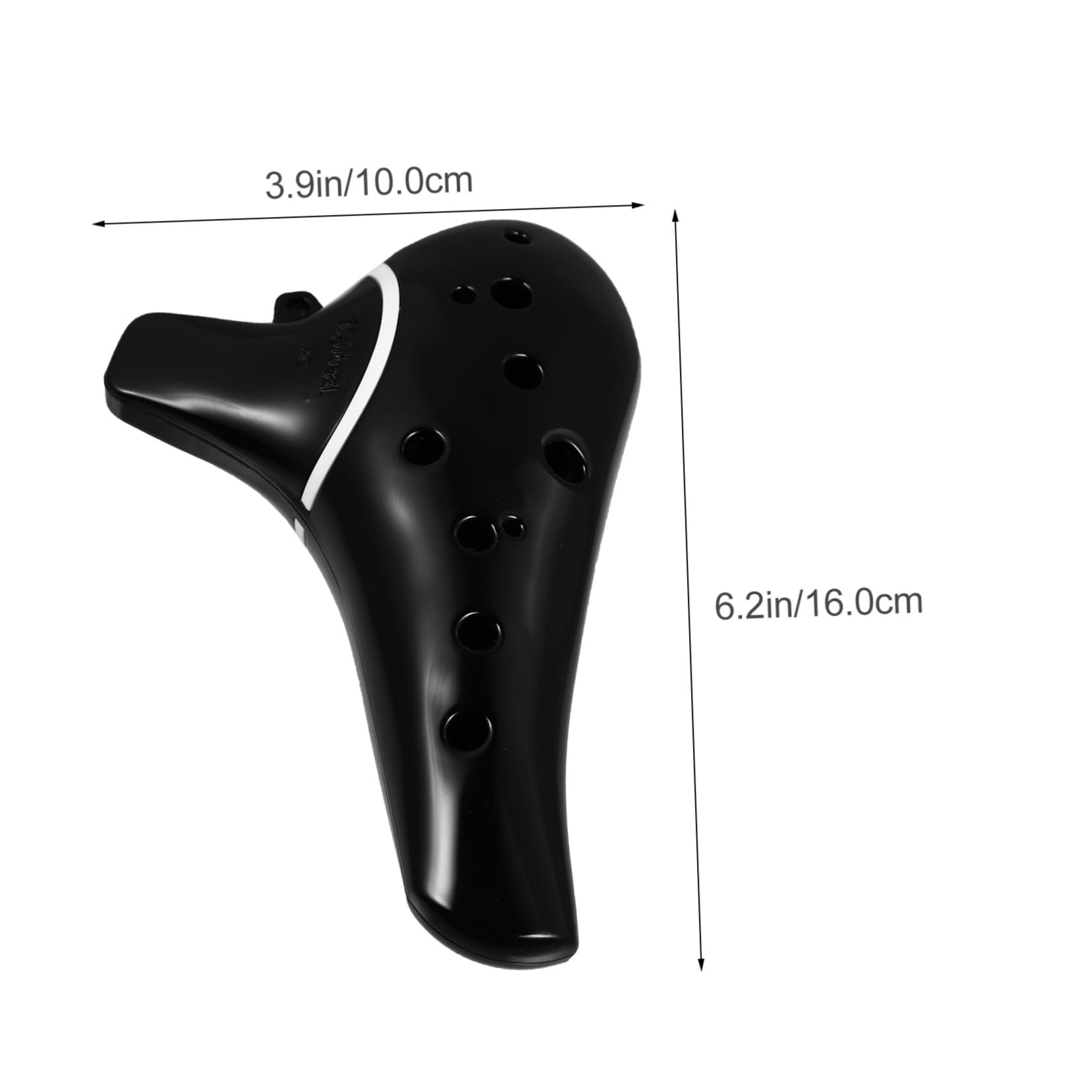 HANABASS 1Pc Portable Ceramic Alto Ocarina Handmade Classic Musical Tool for Beginners Ergonomic Design Self Learning and Teaching Easy to Carry