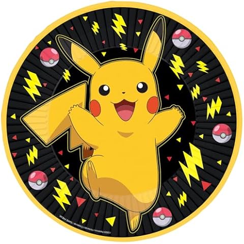 amscan Assiettes Pokémon 9917104-66 Cover