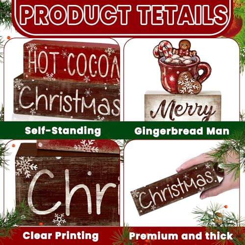 4Pcs-Christmas-Wooden-Tabletop-Decor-Christmas-Hot-Cocoa-Wooden-Block-Signs-Gift-Rustic-Xmas-Tiered-Tray-Decor-Merry-Christmas-Centerpiece-Sign-Farmhouse-Christmas-Table-Home-Party-Decor 4Pcs Christmas Wooden Tabletop Decor Christmas Hot Cocoa Wooden Block Signs Gift Rustic Xmas Tiered Tray Decor Merry Christmas Centerpiece Sign Farmhouse Christmas Table Home Party Decor