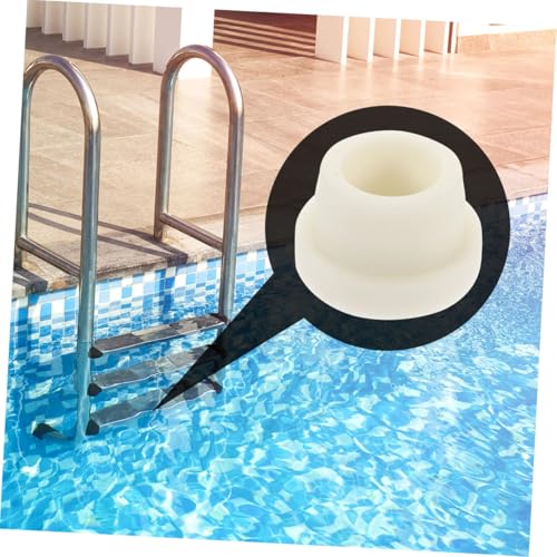 Set 2 tapones de goma para escalera de piscina miniatura 5