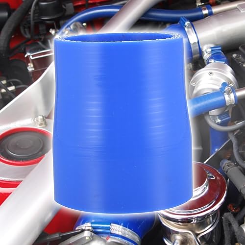 X AUTOHAUX Auto Reduzierschlauch Kupplung Blau Silikon 51mm-57mm 2.01\-2.24\ Innendurchm.