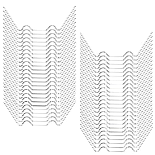 LIURFLNC 50 Stück Gewächshaus Klammern Zubehör - Rostfrei...