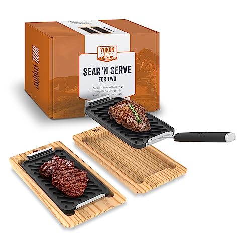 Yukon Glory SEAR 'N SERVE Cast Iron Set