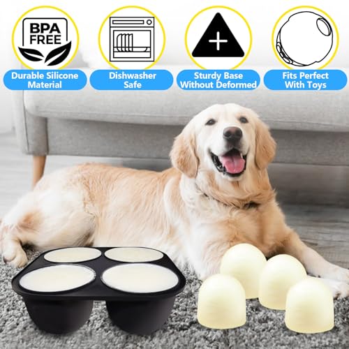 Molde de silicona para snacks de perro, pack 2 unidades miniatura 3