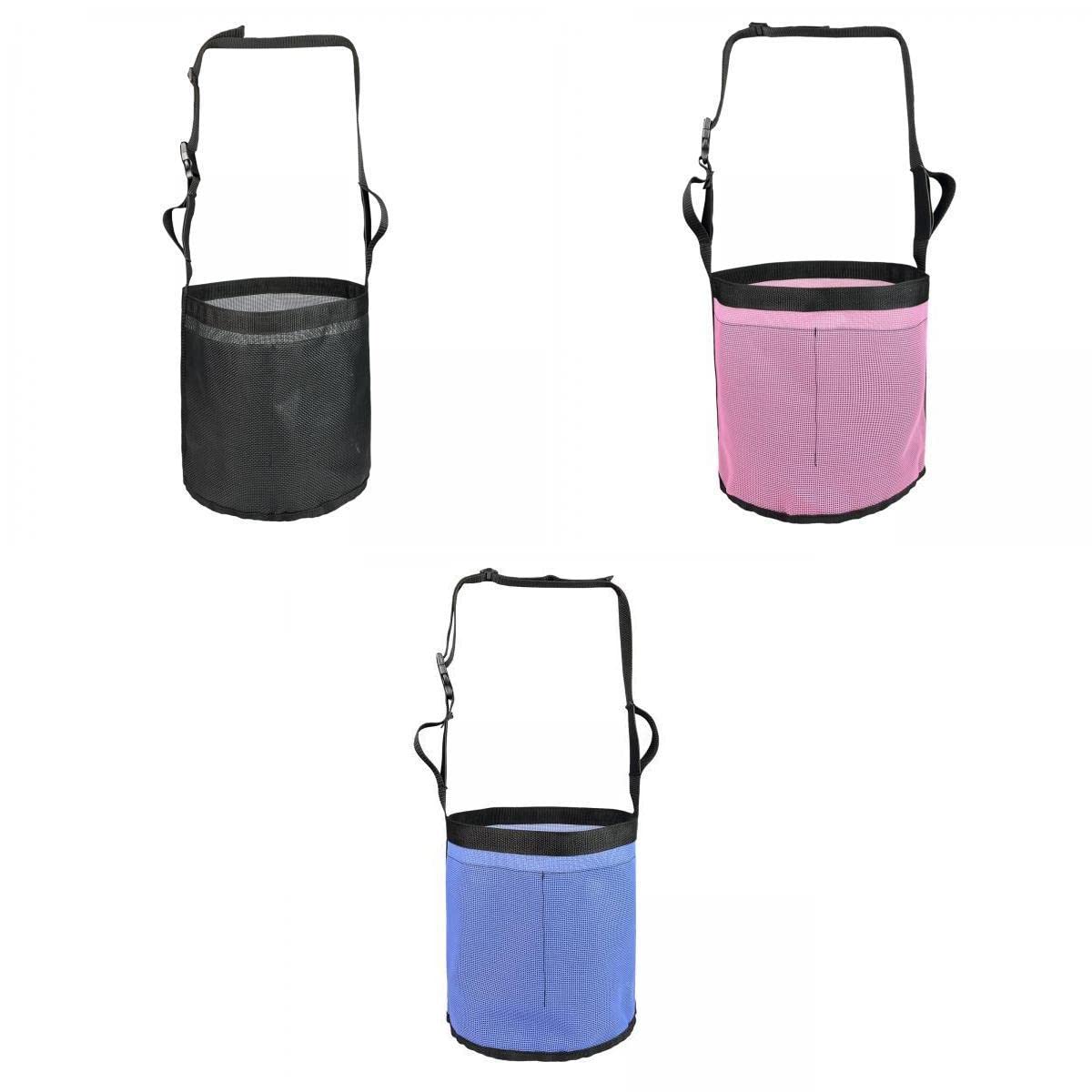 Pack of 3 Horse Feed Bag Heavy Duty ABS Elastic Strap Slow Feeding Hay Bag-image-17