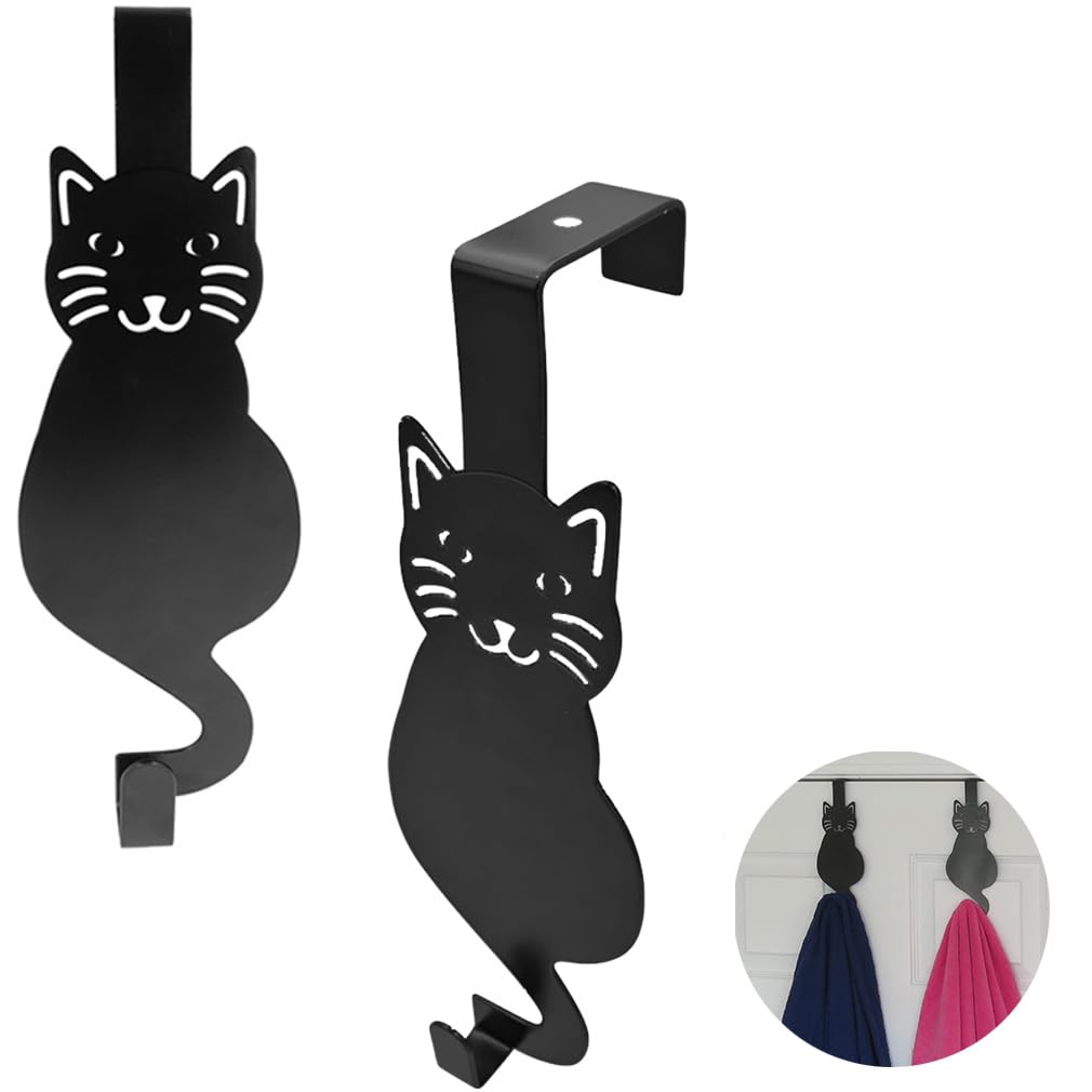 Amazon.com: Evelots Over The Door Cat Hooks - 2 Pack - Strong
