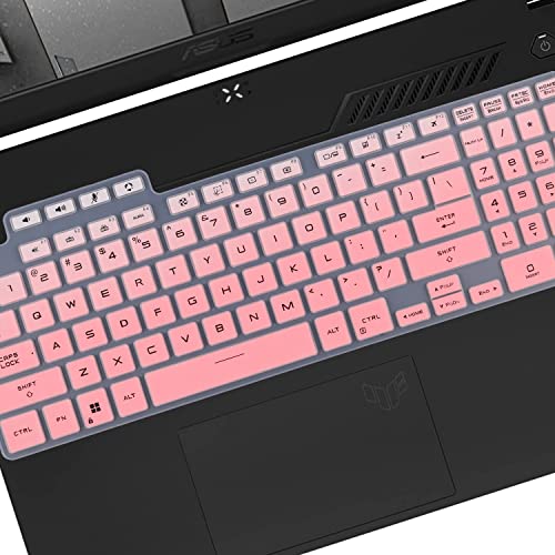 Cover de teclado para ASUS TUF F16/F15 2024-2026 OmbrePink miniatura 3