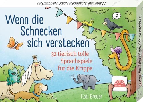 Wenn die Schnecken sich verstecken - 32 tierisch tolle Sprachspiele für die Krippe (Sprachförderkarten)