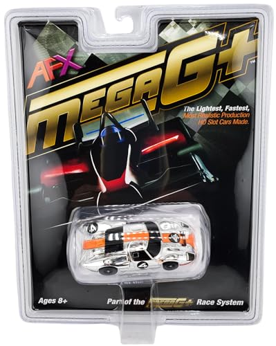 AFX Ford GT40 MKII #4 Mirror Chrome/Orange Edition miniatura 7