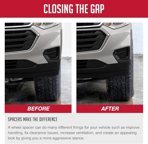 image for Wheel Accessories Parts 2 Pcs Hub Centric Wheel Spacers 6 on 120mm 6x1