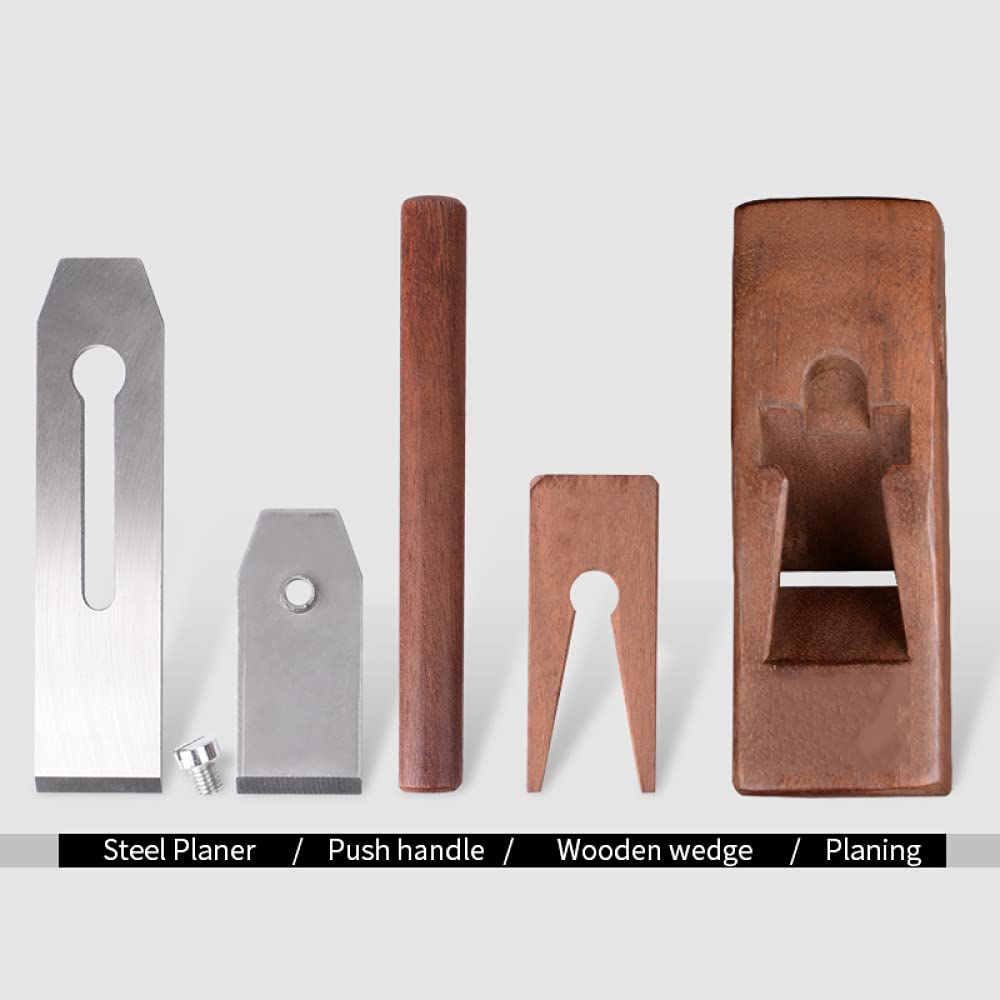 Strug ręczny, strugarka ręczna do drewna, strugarka płaska, ostrza dolne, strug do obróbki drewna, narzędzia stolarskie, 95 mm (180 mm)(180mm)