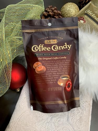 BALI'S BEST Coffee Candy, Original Coffee Flavor, 1 Pound Jar