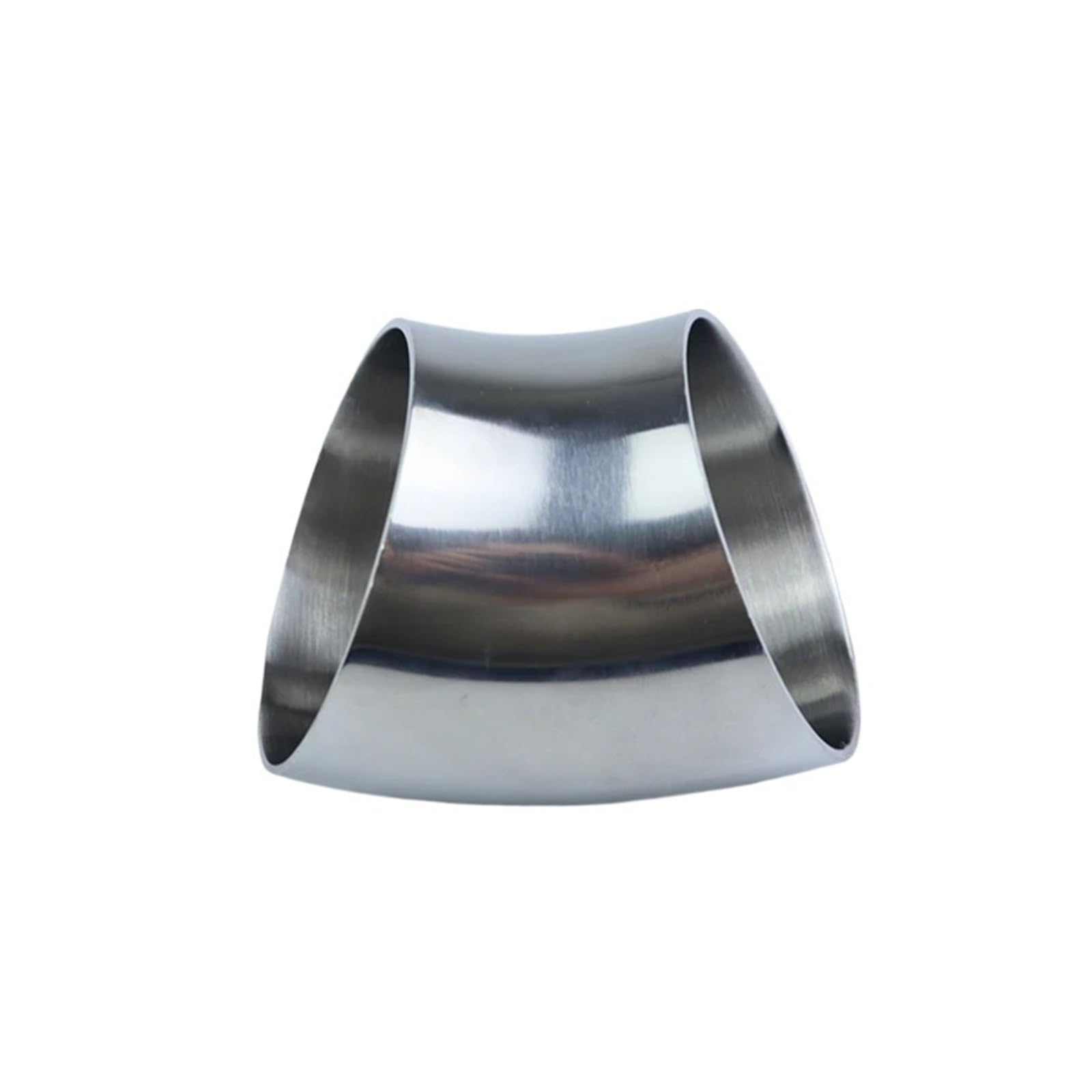 BHBHCPZGR 89mm x 2mm OD Butt Weld 45 Degree Elbow Bend Pipe SS304 Stainless Steel Welded Pipe