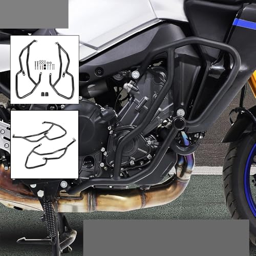 Barre protection moteur Tracer 9 GT finition haut de gamme en acier