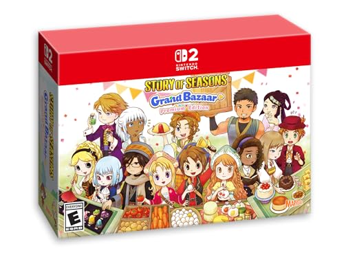 Story of Seasons Grand Bazaar Premium Edition Nintendo Switch 2