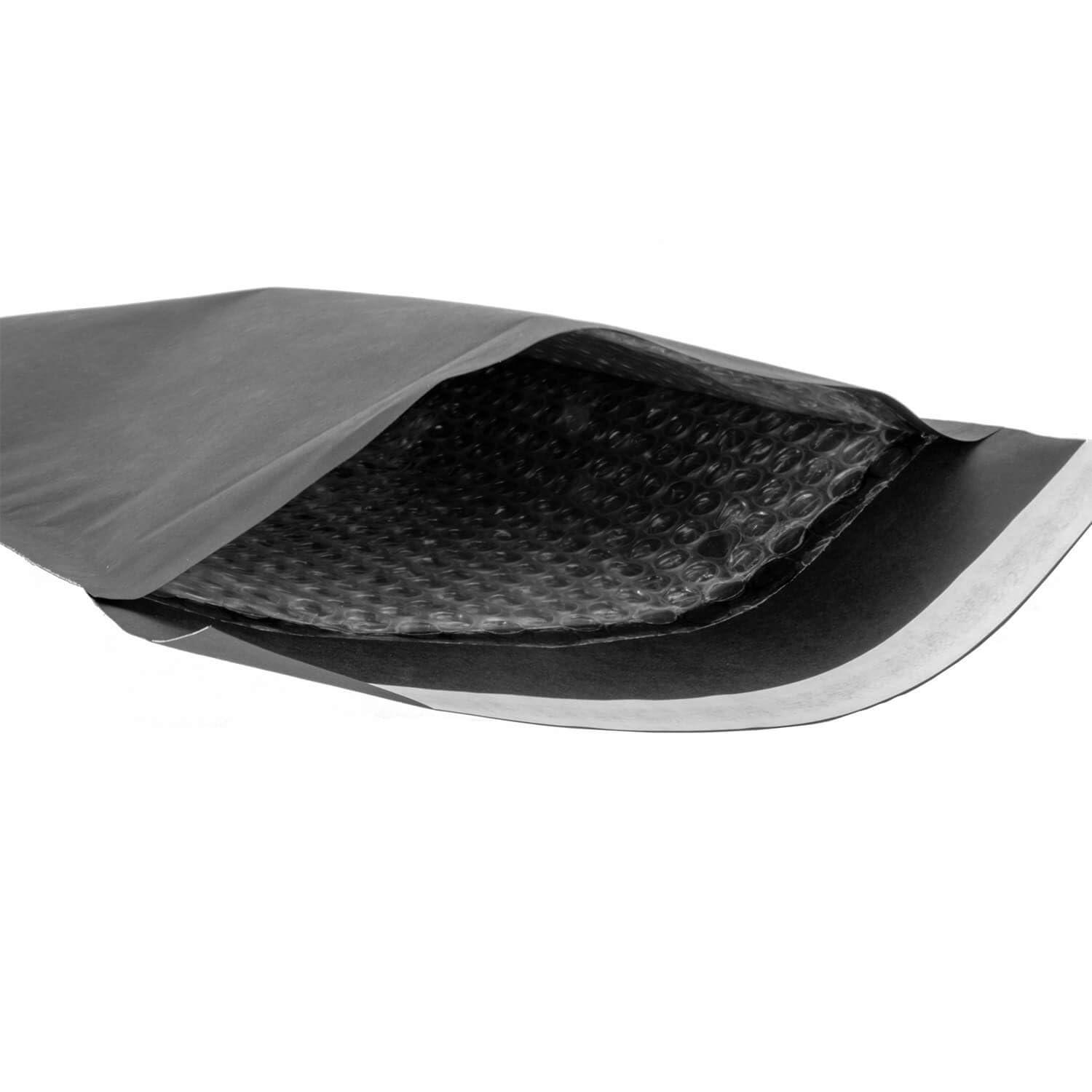 100x Luftpolsterumschlag G Schwarz A4 Innenformat 23x33cm