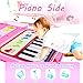 Baby Toys for 1 Year Old Girls, Baby Musical Piano Mat Toddler Toys, 2 in 1 Piano Drum Babies Play Mat - Infant Music Toy 12-18 Months Babies Birthday Gifts for 1 2 3 Year Old Girls