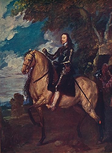 Van Dyck portrait équestre de Charles Ier affiche de arts pour habiller un grand mur