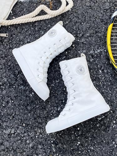 Boys and Girls High Top Children's Canvas Shoes Fashion Street Dance White Campus Shoes Outdoor Leisure Sneakers Shoes4