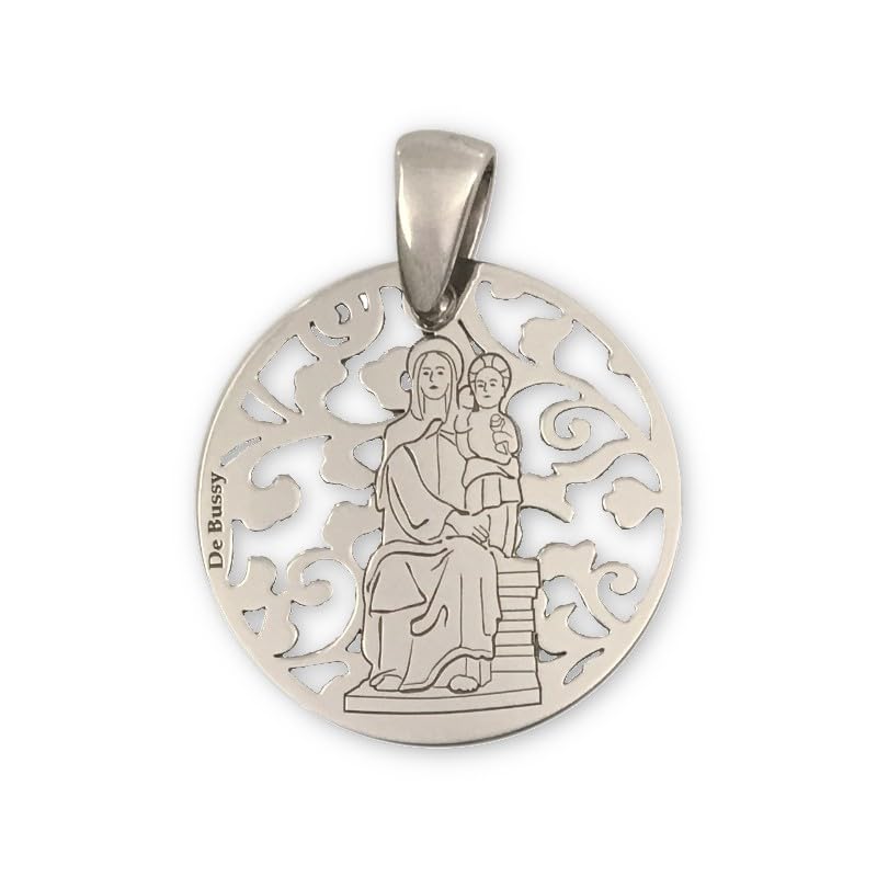 Medalla Virgen del Amor Hermoso en Plata de Ley