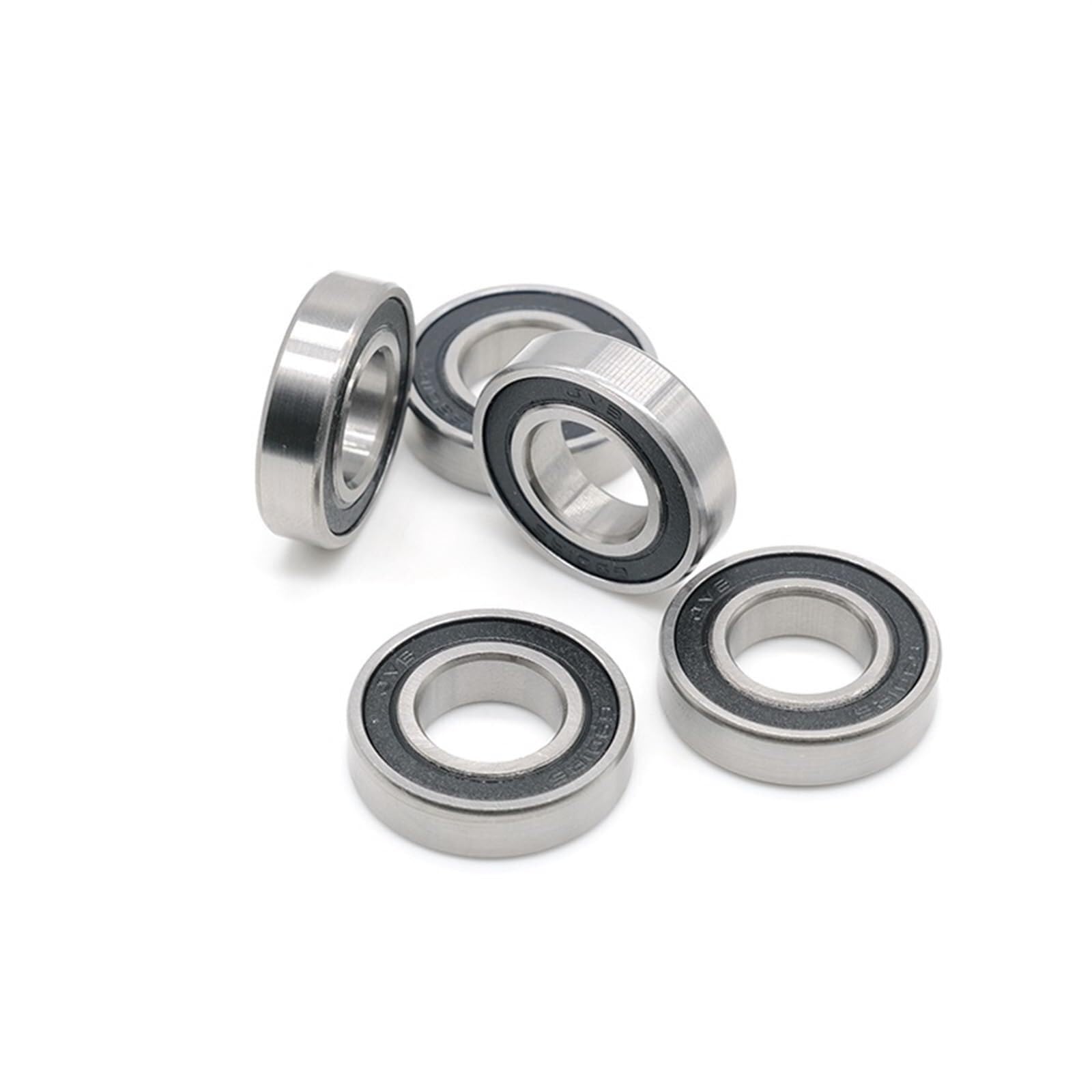 Soywim One Color Bearing, 6901Rs Rc Engine Bearing 12X24x6 Mm Abec-7 (2 Pc) 6901 24Mm With Balls Glow Model R/C Engines Ball Bearings Wear Resistance