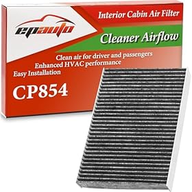 EPAuto CP854 (CF11854) Cabin Air Filter includes Activated C...