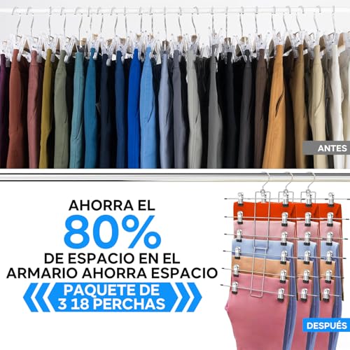 Reviews de Perchas para faldas los más solicitados. 8 Perchas para faldas marca LUMEZING (2)