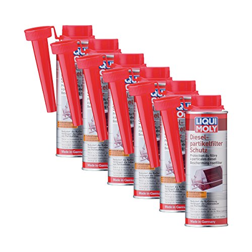 6 protectores de filtro de partículas diésel Liqui Moly 5148, aditivo DPF, 250 ml Cover