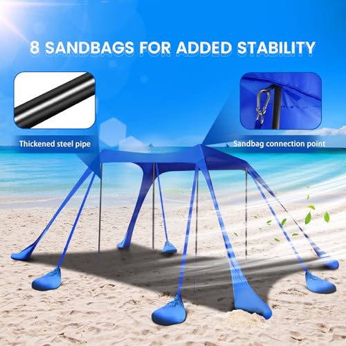 besuhot 10x10FT Beach Canopy