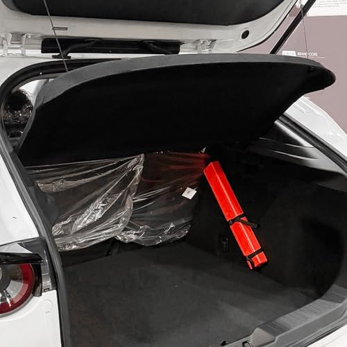 Image of Compatible with Nissan Kicks Accessories 2026-2025 Cargo Cover,Non-Retractable Trunk Cover Security Shielding Shade Tonneau Cover Luggage Cover Black (*Not for Nissan Kicks Play*)